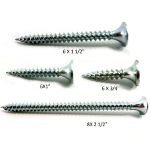 Drywall Black Self Tapping Nail Button Head Screw